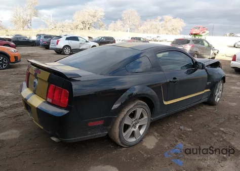 2006 Ford Mustang Gt из США, поврежденный, VIN 1ZVFT82H765247687